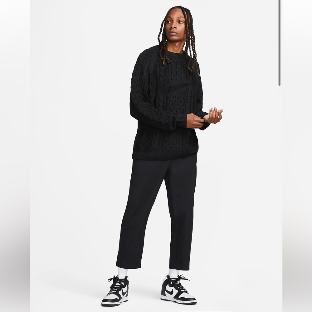 Nike Men's Cable Knit Sweater